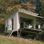Tiny House with Garage Door - 140 square feet