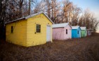 colorful-tiny-house-community Community of Little Houses
