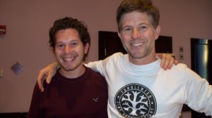 alex-pino-and-jay-shafer Alex Pino and Jay Shafer at a Tumbleweed Tiny House Workshop
