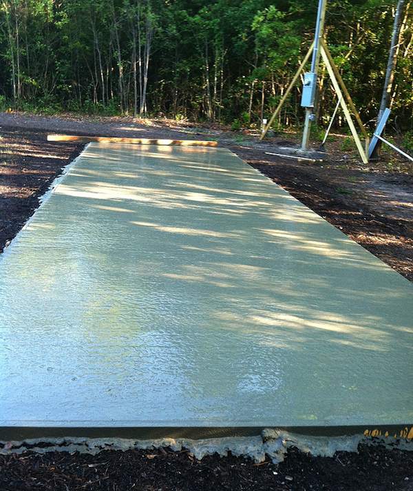 concrete-slab-for-tiny-house-on-wheels-to-sit-on concrete slab for tiny house on wheels to sit on Young Family Adopts Simple, Tiny House Living Lifestyle