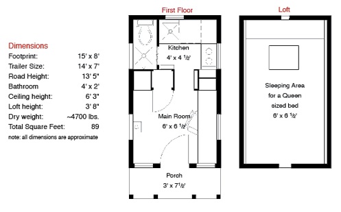 Kitchen Design Plans on The Epu Tiny House From Tumbleweed And Jay Shafer