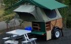Explorer Box Mobile DIY Tent Camper with Easy Set Up Kind of like a Teardrop Trailer