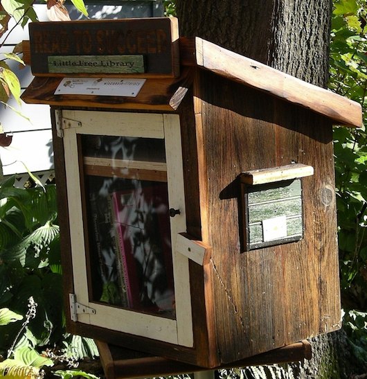 free tiny house libary 02   Tiny House Libraries Are Real in Wisconsin
