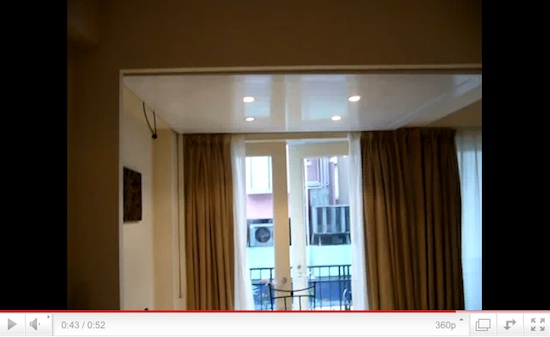 Hideaway Ceiling Bed--Alternative to Murphy Bed