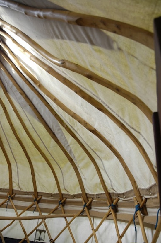 Handmade yurt