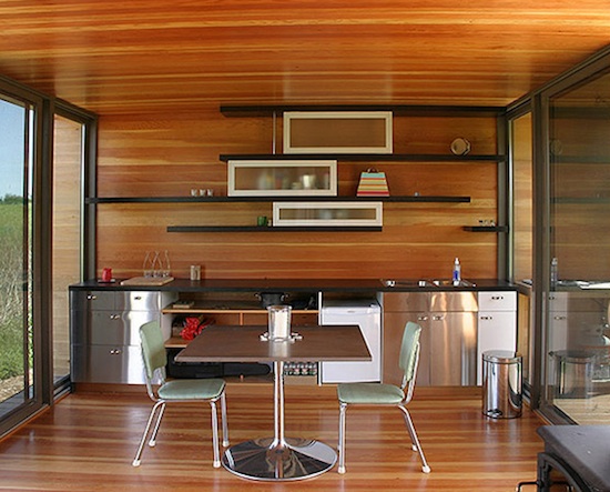 Small Prefab House's Kitchen -- The weeHouse
