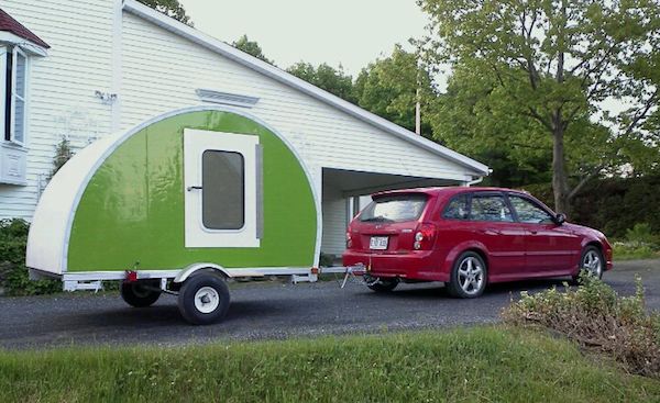 How to build your own ultra lightweight Micro Camper Teardrop Trailer