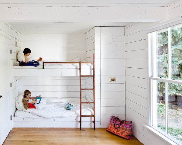 Kids Bunk Beds and Bedroom in a Tiny House