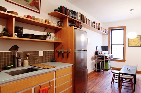 Lauren's Tiny Apartment -- The Kitchen
