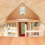 lusby-tiny-house-from-loft Lusby Tiny House -- Loft View with Vaulted Ceilings