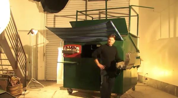 Luxurious Garbage Container Tiny House