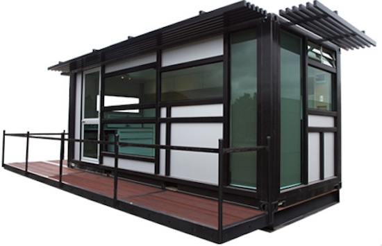 modern-shipping-container-home-6 Shipping Container House - Modern - Prefab - One Cool Habitat