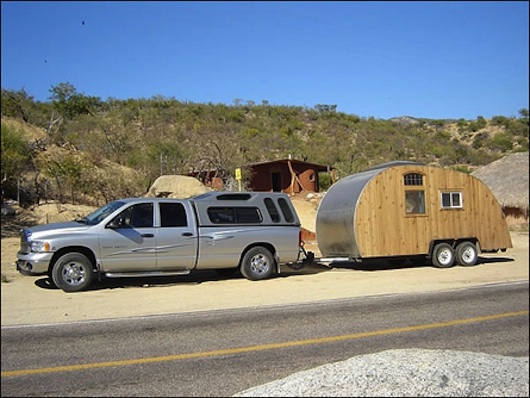 pat mexico teardrop trailer   Bullets, Teardrop Trailers, and Caravans