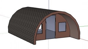 rounded-a-frame-tiny-cabin-design-2 Rounded A Frame Tiny Cabin Design