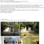Shed Conversion Tiny House on Craigslist