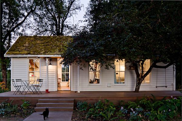 Small House That's Perfect for a Humble Family - Has Green, Living Roof Too