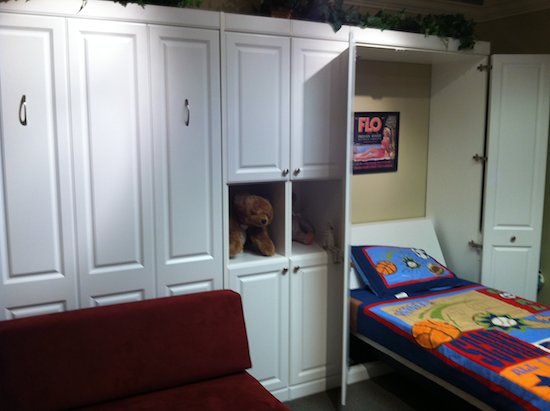 Small Space Furniture #19 - Hidden Desk & Bed - Murphy Bed Center