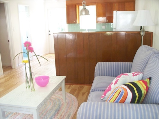 Living Room inside Tiny House
