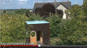 Tiny Cube House in France - Video Tour