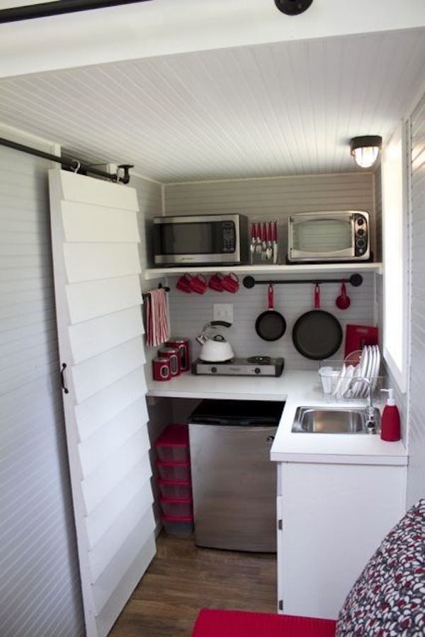 tiny house on wheels kitchen   Tennessee Tiny Homes