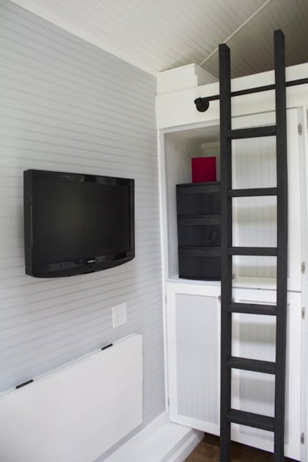 tiny house on wheels living space   Tennessee Tiny Homes