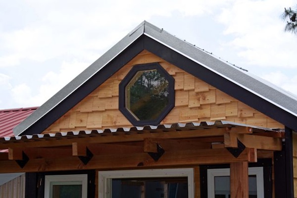 tiny house on wheels roof top   Tennessee Tiny Homes