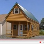 Small Log Cabin that's actually a SHED!