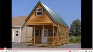tiny-log-cabin-shed-amish-market Small Log Cabin that's actually a SHED!