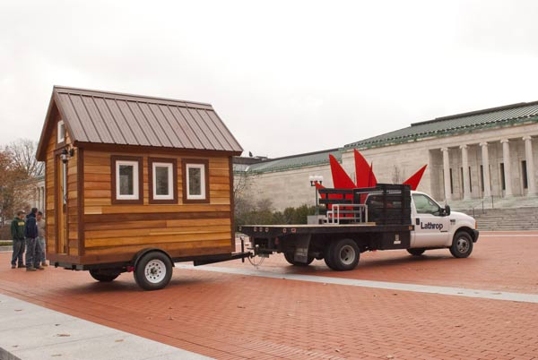 Toledo Museum of Arts Tumbleweed XS Tiny House designed by Jay Shafer