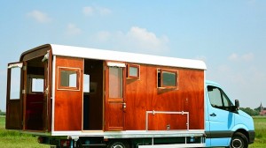 Tonke Big Blue Fieldsleeper Detachable Motorhome slash Camper from Holland