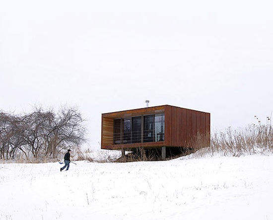 weeHouse in the snow